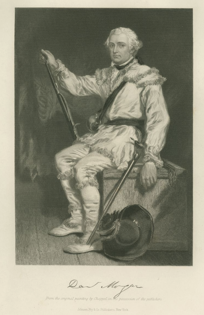 The Miriam and Ira D. Wallach Division of Art, Prints and Photographs: Print Collection, The New York Public Library. “Gen. Daniel Morgan” New York Public Library Digital Collections.